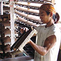  Dachziegelherstellung in Pejaten 