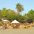  Fischrestaurants am Strand von Jimbaran 