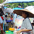  Typischer Dorfmarkt auf Bali 