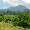  Landschaftsbild in den Bergregionen Balis 