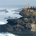  Blick auf die Westküste vom Tanah Lot Meerestempel 